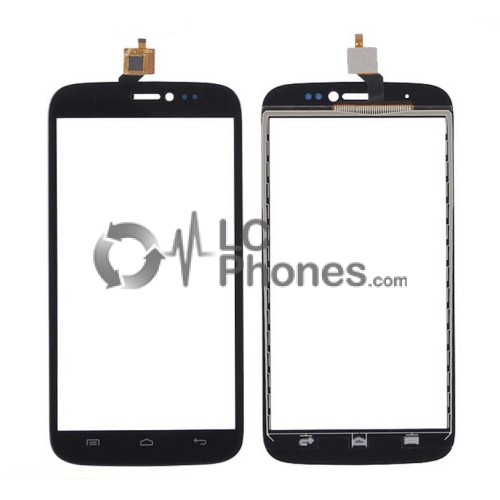 Wiko Darkside - Front Glass Digitizer White