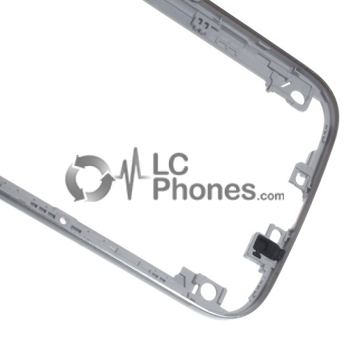 Samsung Galaxy S4 I9505 - Middle Frame  Silver