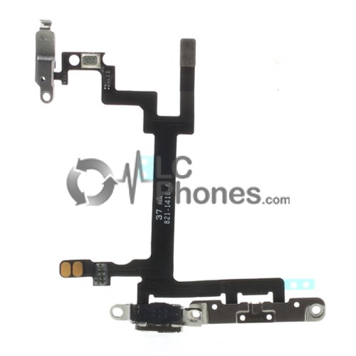 iPhone 5 - Power + Volume Flex Cable With Plates