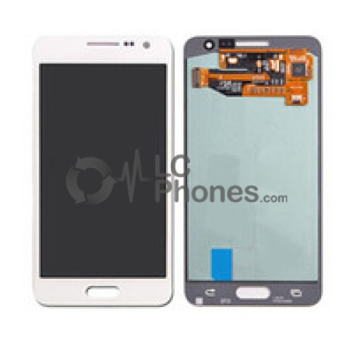 Samsung Galaxy A3 A300 - Full Front LCD Digitizer Silver < Service Pack >