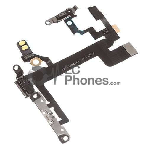 iPhone 5S - Power + Volume Flex cable with plates