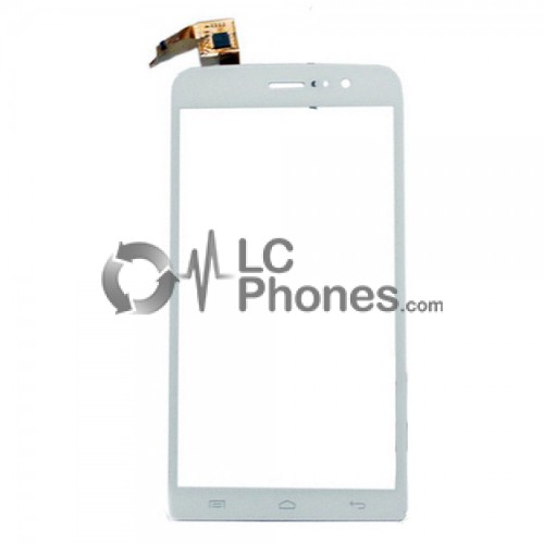 Wiko Slide - Front Glass Digitizer White