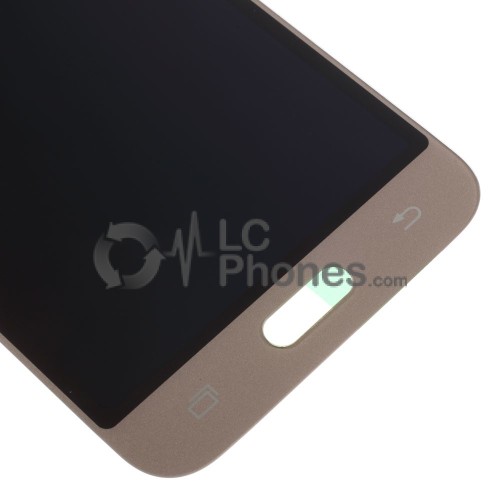 Samsung Galaxy J120 - Full Front LCD Digitizer Gold < Service Pack >