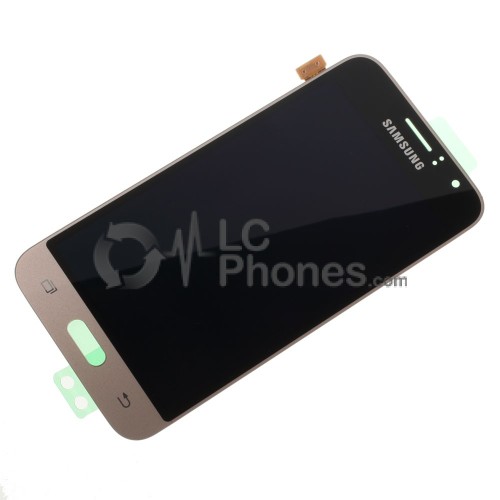 Samsung Galaxy J120 - Full Front LCD Digitizer Gold < Service Pack >