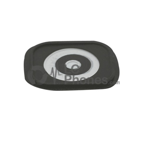 iPhone 5  - Home Button Plastic with Rubber White