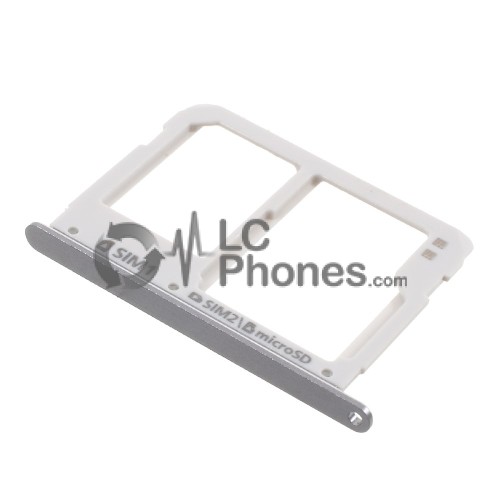 Samsung Galaxy A310 A510 A710 - SIM Card and SD Tray Holder White