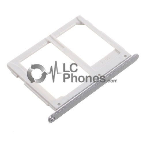 Samsung Galaxy A310 A510 A710 - SIM Card and SD Tray Holder White