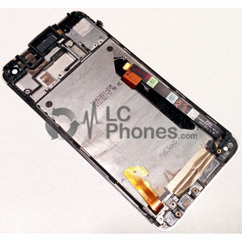 HTC one M7 - Full Front LCD Digitizer with Frame Gold