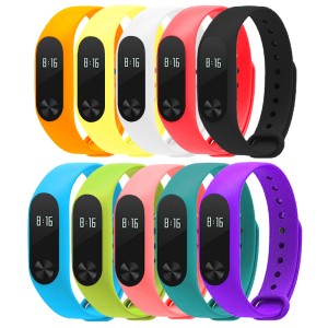 Silicone Wrist Band for Xiaomi Mi Band 2