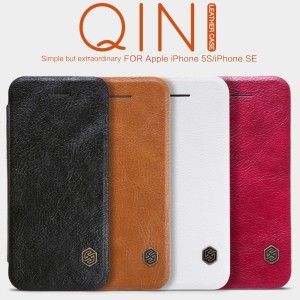 iPhone 5 / 5S / SE - NILLKIN Qin Leather Case