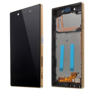 Sony Xperia Z5 E6603 E6653 - Full Front LCD Digitizer With Frame Gold