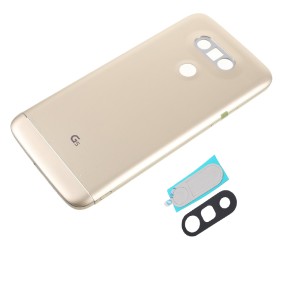 LG G5 - Back Cover Full Assembled With Camera Lens Gold