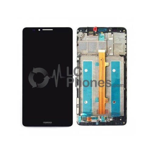 Huawei Ascend Mate 7 - Full Front LCD Digitizer With Frame Black