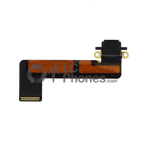 iPad Mini A1432, A1454, A1456- Charging Connector Flex Black