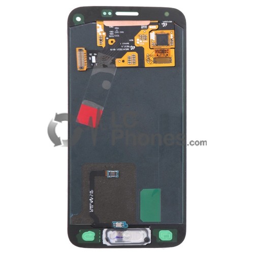 Samsung Galaxy S5 Mini G800F - Full Front LCD Digitizer White < Service Pack >