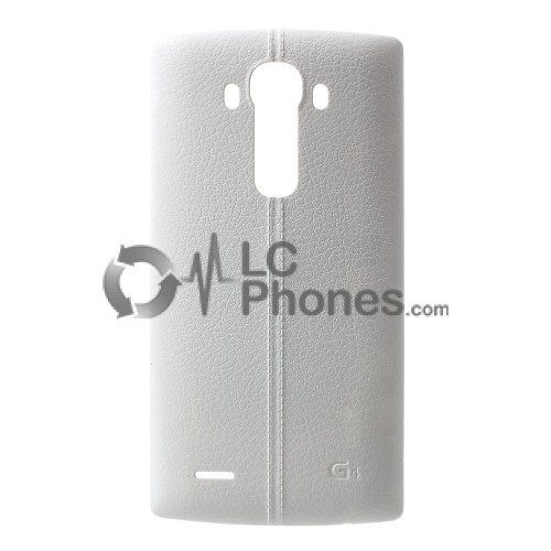 LG G4 H815 H810 H811 - Battery Cover Leather White