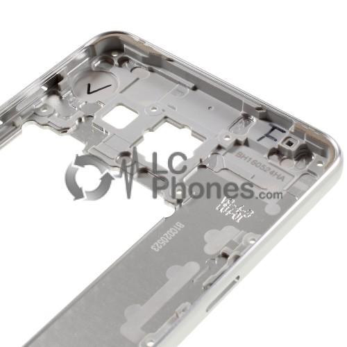 Samsung Galaxy A5 2016 A510 - Chassis Middle Frame White