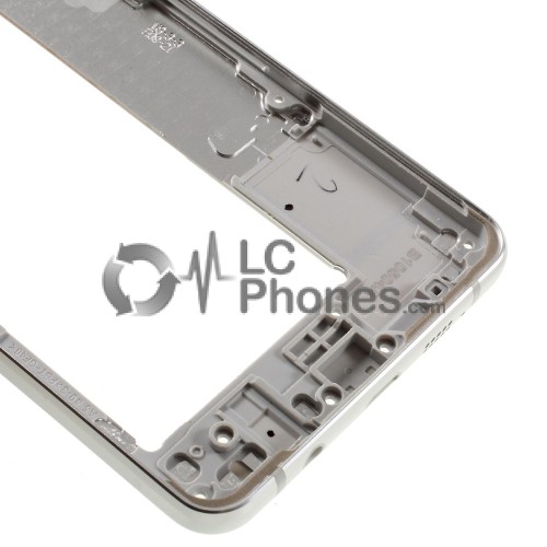 Samsung Galaxy A5 2016 A510 - Chassis Middle Frame White