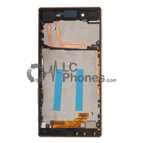 Sony Xperia Z5 E6603 E6653 - Full Front LCD Digitizer With Frame Gold