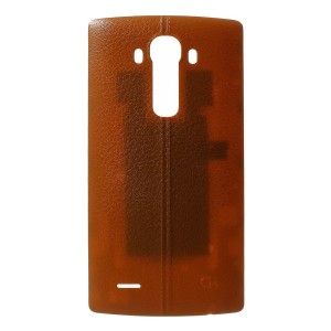 LG G4 H815 H810 H811 - Battery Cover Leather Brown