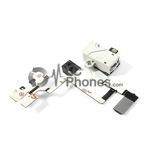 iPhone 4G - Volume/Jack Flex Cable White