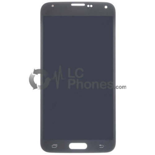 Samsung Galaxy S5 G900F - Full front LCD Digitizer Gold < Service Pack >