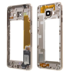 Samsung Galaxy A3 2016 A310 - Chassis Middle Frame Gold