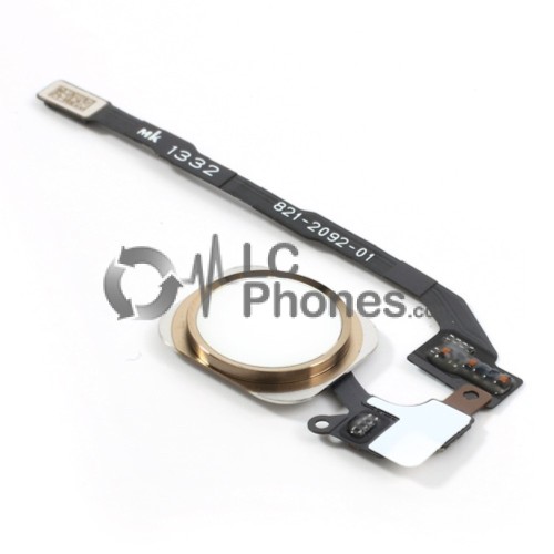 iPhone 5S - Home Button Flex Cable Gold 821-2092-A