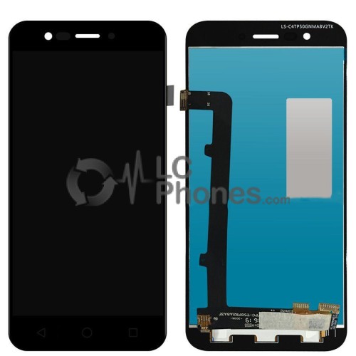 ZTE Smart Prime 7 / Vodafone 600 VFD 600 - Full Front LCD Digitizer Black