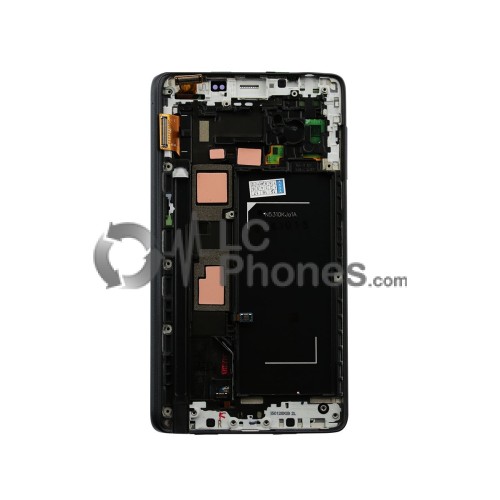 Samsung Galaxy Note Edge N915F - LCD Frame Alu Black