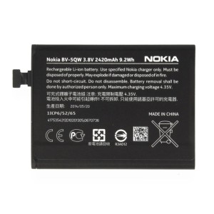 Nokia Lumia 929 / 930 - Battery BV-5QW 2510mAh 9.5Wh