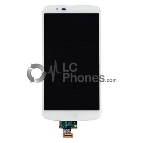 LG K10 K420N / K10LTE / Q10 / K420 / K430 - Full Front LCD Digitizer White