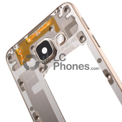 Samsung Galaxy A3 2016 A310 - Chassis Middle Frame Gold