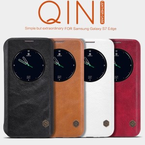 Samsung Galaxy S7 Edge G935 - NILLKIN Qin Leather Case