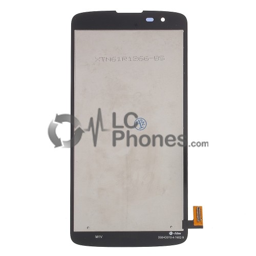 LG K8 K350N - Full Front LCD Digitizer Black