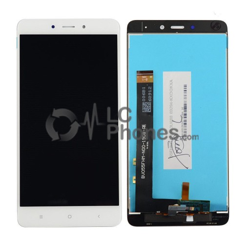 Xiaomi Redmi Note 4 - Full Front LCD Digitizer White