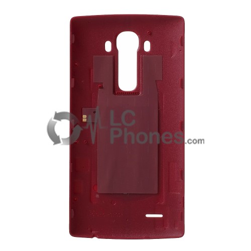 LG G4 H815 H810 H811 - Battery Cover Leather Red