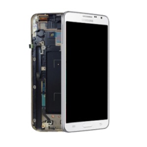 Samsung Note 3 Neo N7505 - Full Front LCD Digitizer With Frame White 