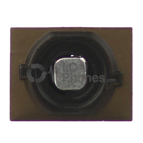 iPhone 4S - Home Button Black with Rubber