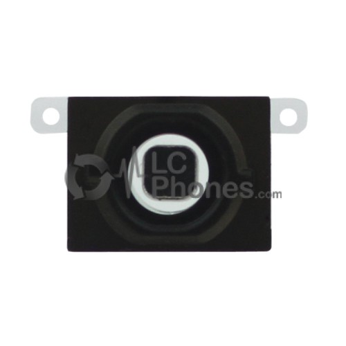 iPhone 4S - Home Button Black with Rubber