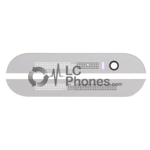 HTC One M8  - Bottom and Top plates Silver