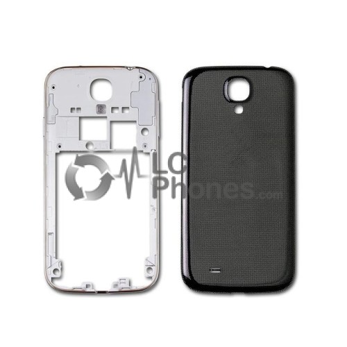 Samsung Galaxy S4 I9505 - Middle Frame + Battery Cover Blue