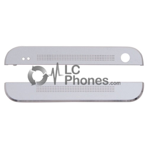 HTC One M7 - Bottom and Top Cover   Grey