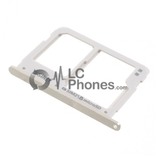 Samsung Galaxy A310 A510 A710 - SIM Card and SD Tray Holder Gold