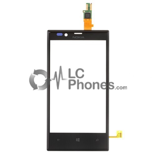 Nokia Lumia 720 - Front Glass Digitizer Black