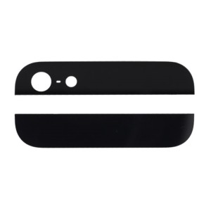 iPhone 5 - Back Cover Bottom And Top Glass Black