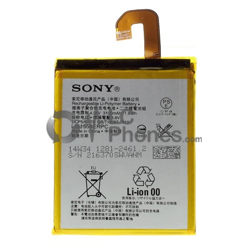 Sony Xperia Z3 D6603 - Battery LIS1558ERPC 3100mAh 11.8Wh