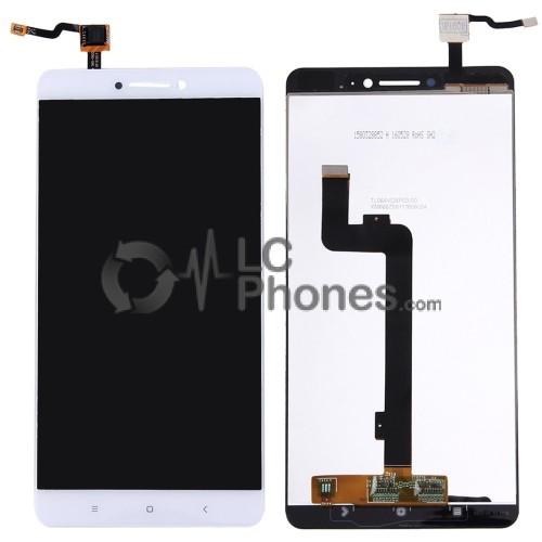 Xiaomi Mi MAX - Full Front LCD Digitizer White