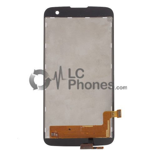 LG K4 K120E - Full Front LCD Digitizer Black