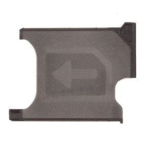 Sony Xperia D5503 Z1 Compact - SIM Card Tray Holder Black